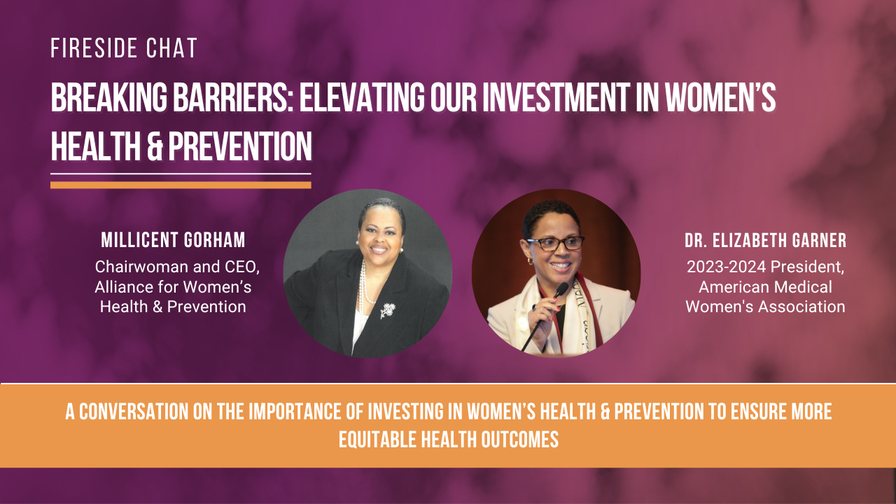 Dr. Elizabeth Garner: Elevating Our Investment in Women’s Health & Prevention